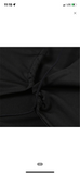 Flare Long Sleeve Mesh Black Body Suit Open Chest